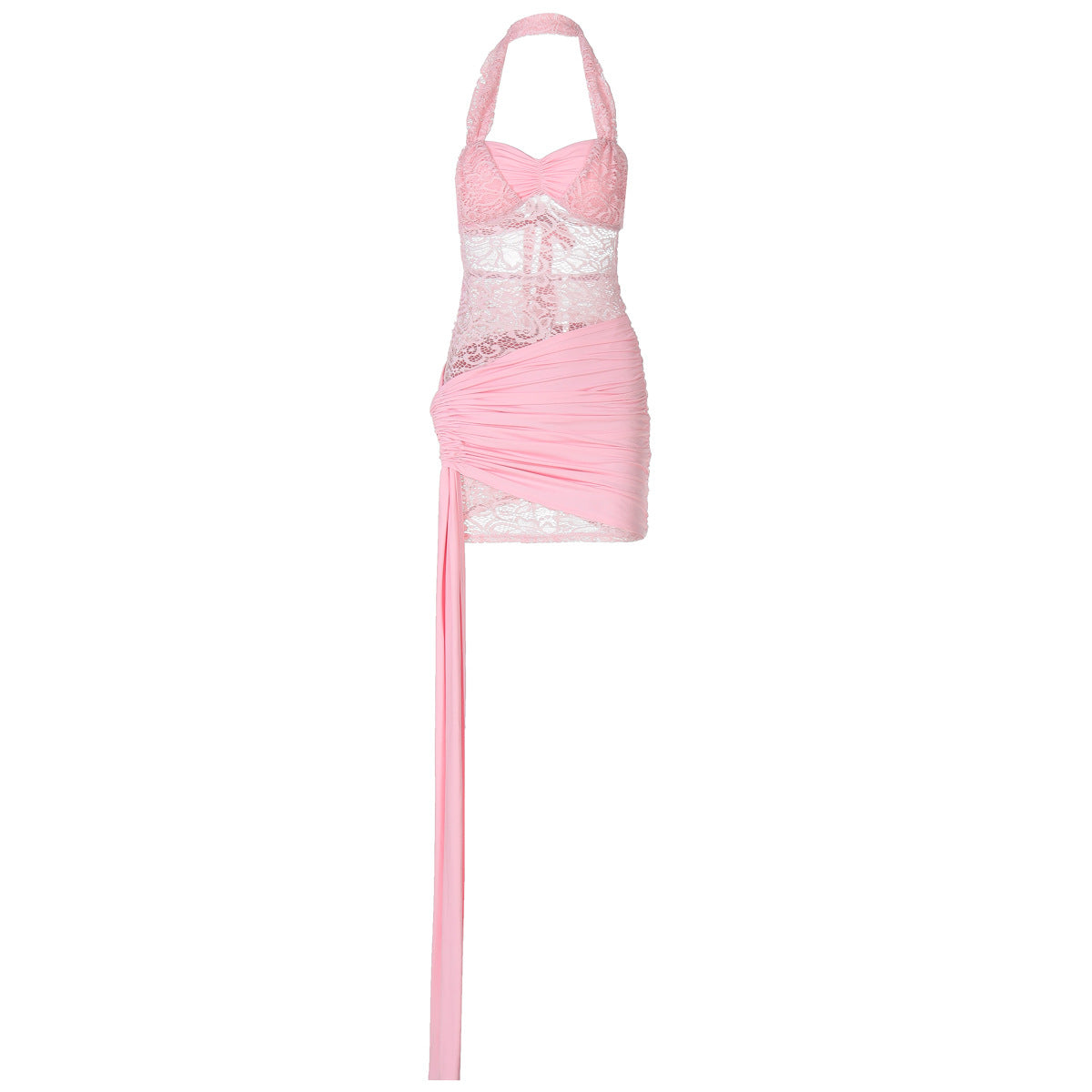 Damen Verspieltes Wickelkleid mit verzierten Details R&B