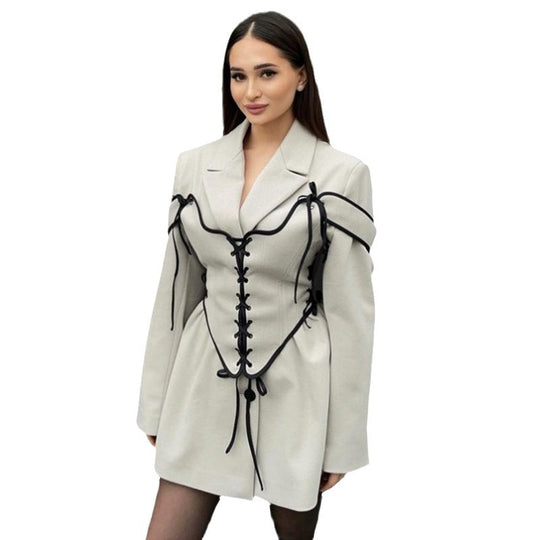 Damen Modischer Couture-Blazer R&B