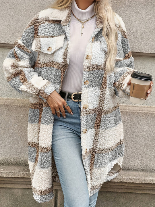 Damen Oversized Shirtjacke R&B