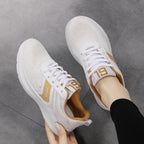 Damen Sneaker mit atmungsaktivem Obermaterial und rutschfester Sohle