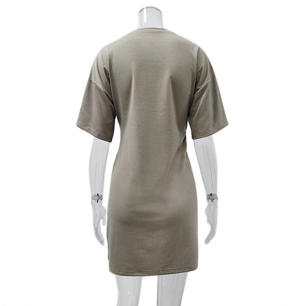Damen sportliches Freizeitleben mit innovativem Wickeldetail R&B