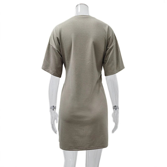 Damen sportliches Freizeitleben mit innovativem Wickeldetail R&B