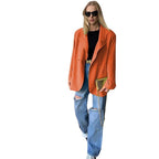 Damen Oversized Blazer mit elegantem Schnitt und doppelten Knopfdetails R&B
