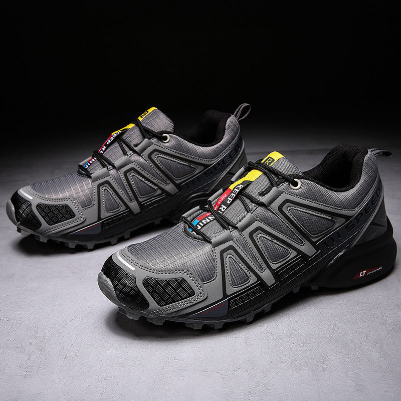 Damen leichte Trailrunning-Schuhe mit wasserdichtem Obermaterial und rutschfester Sohle R&B