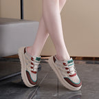 Damen modische Sneakers mit atmungsaktiver Netzoberfläche und dämpfendem Komfort R&B