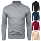 Herren Rollkragenpullover aus hochwertiger Wolle