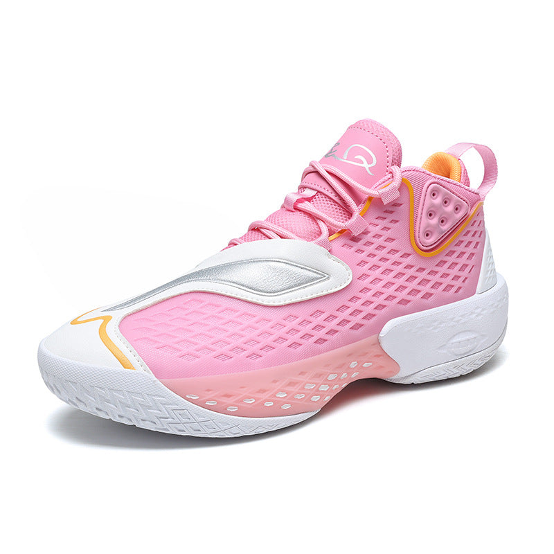 Damen Sportliche und atmungsaktive Basketball-Sneaker mit dämpfender Sohle R&B