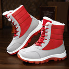 Damen Winterboots mit isolierendem Futter und rutschfester Profilsohle R&B