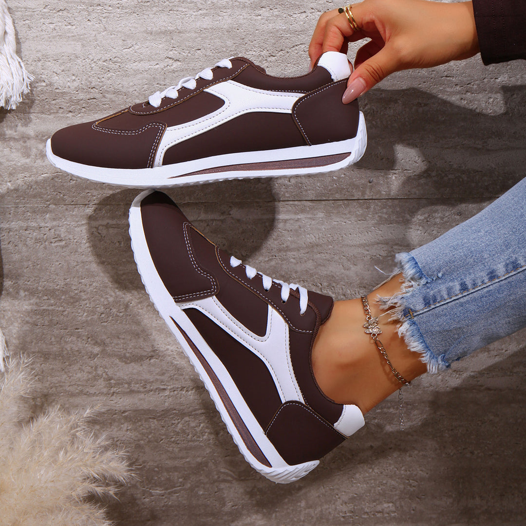 Damen Sportliche Freizeit-Sneaker mit atmungsaktivem Obermaterial R&B