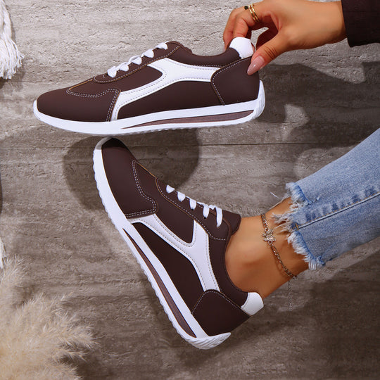 Damen Sportliche Freizeit-Sneaker mit atmungsaktivem Obermaterial R&B