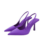 Damen Sling-Pumps mit eleganter Spitze und verstellbarem Riemen R&B