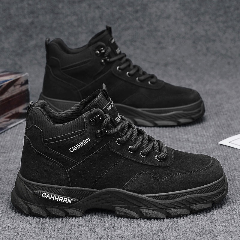 Herren robuste Freizeit-Wanderschuhe mit atmungsaktivem Obermaterial und rutschfester Sohle R&B