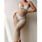 Damen Netzkleid R&B