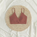 Damen sommerlicher Bralette-Bikinioberteil mit eleganter Twist-Detail