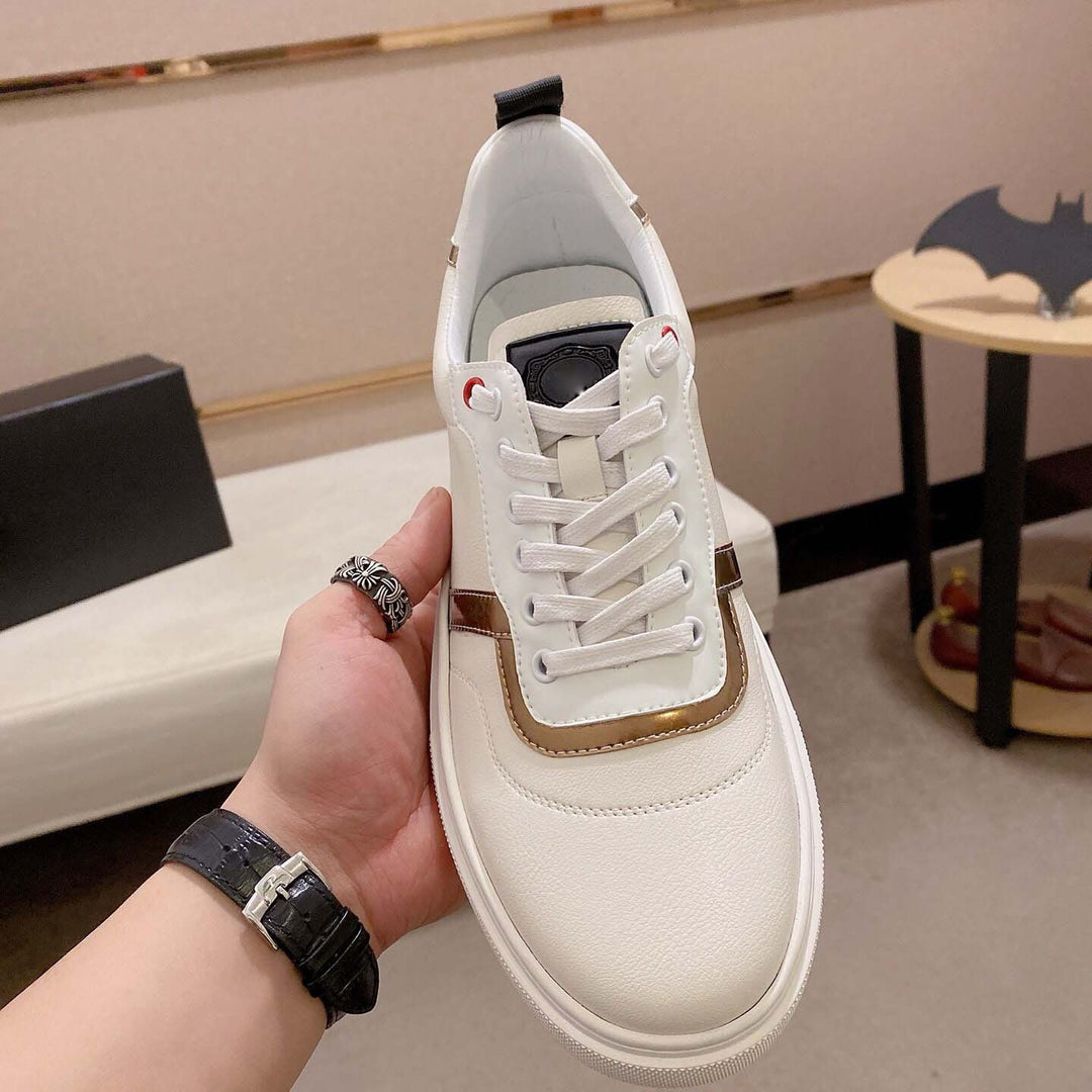 Damen Sportliche Sneaker mit modernem Design und eleganter Lederoberfläche R&B