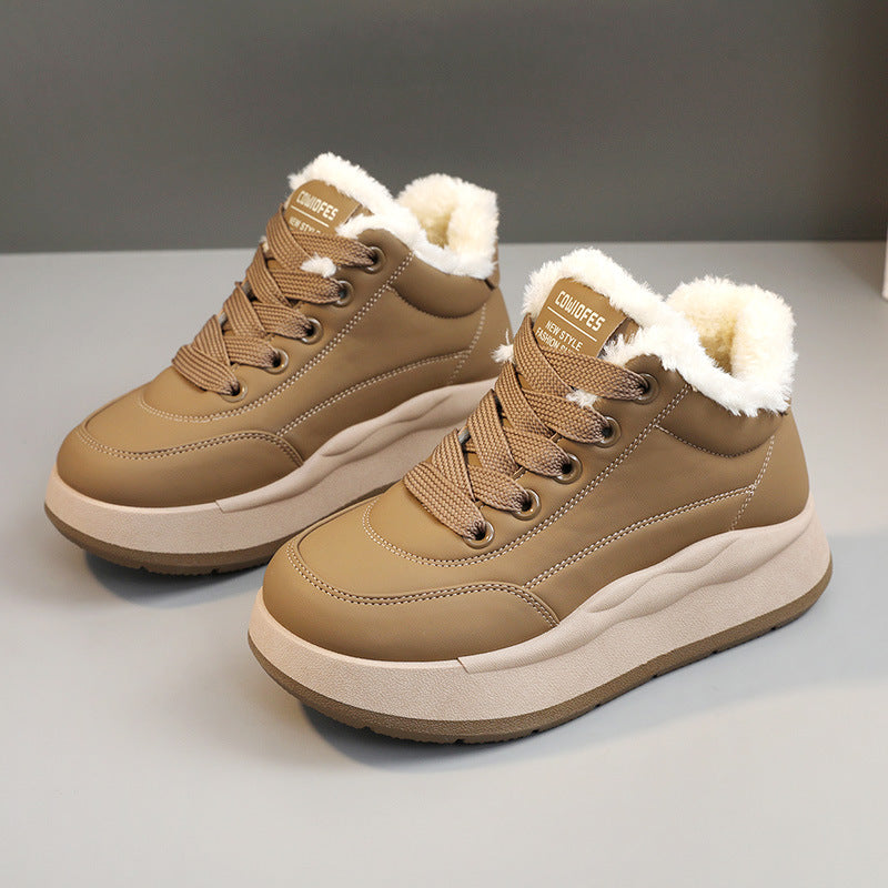 Damen Winter Sneaker mit kuscheligem Innenfutter und rutschfester Sohle R&B