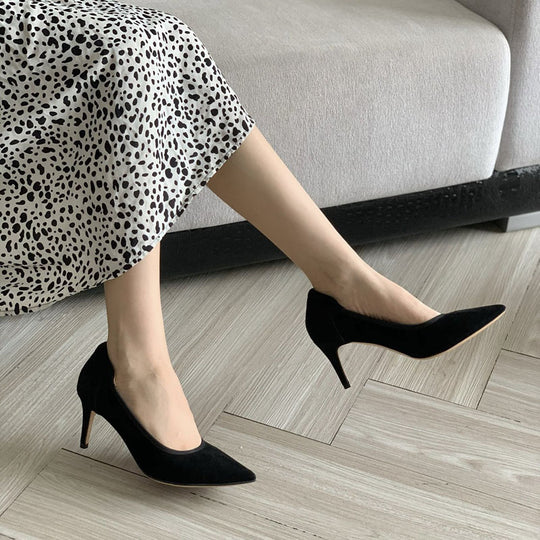 Damen Elegante Pumps mit spitz zulaufender Silhouette R&B