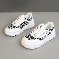 Damen Chunky Sneakers mit lässigem Leoparden-Design und komfortabler Dämpfung R&B