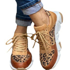Damen Sportliche Sneakers mit tierisch inspiriertem Design und rutschfester Sohle R&B