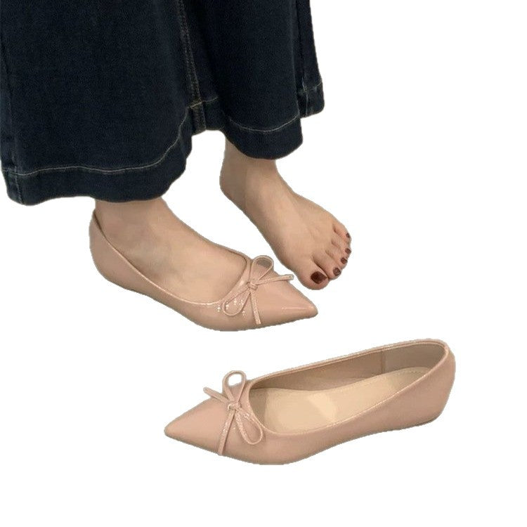 Damen Elegante Ballerinas mit zartem Schleifen-Detail und bequemer Passform R&B
