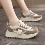 Damen Sportliche Komfort-Sneaker mit atmungsaktivem Mesh-Obermaterial und dämpfender Sohle R&B