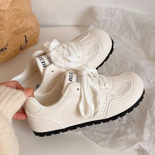 Damen Sportliche Sneakers mit atmungsaktivem Obermaterial und gepolsterter Sohle R&B
