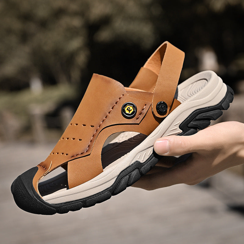 Herren Freizeit-Sandalen mit ergonomischer Sohle und atmungsaktiven Einsätzen R&B