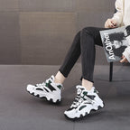 Damen modische Winter Sneakers mit kuscheligem Innenfutter und robustem Profil R&B