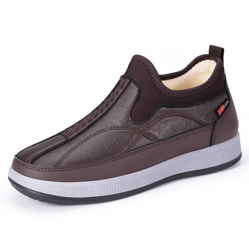 Damen Bequeme Slip-On Winter Sneakers R&B