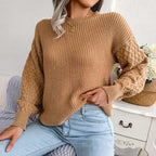 R&B | Einfarbige Strickpullover