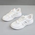 Damen Atmungsaktive Sport Sneakers mit elastischen Schnürsenkeln R&B