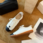Damen Sportliche Sneakers mit atmungsaktiver Oberflächenstruktur und rutschfester Gummisohle
