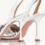 Femme Strappy High-Heeled Sandalen mit dekorativen Knotendetails R&B