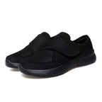 Damen Bequeme Slip-On Freizeitschuhe mit verstellbarem Klettverschluss R&B