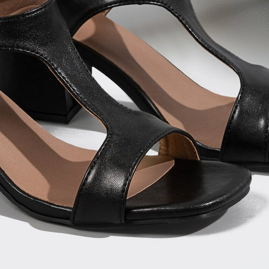 Damen Komfortable Sandalen mit elegantem Blockabsatz R&B