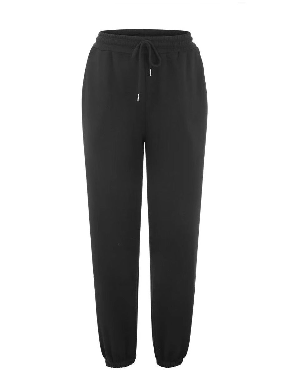 Damen bequeme und lässige Jogginghose mit elastischem Bund und Kordelzug R&B
