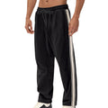 Herren Sportliche Plank-Hose mit Streifen-Design R&B