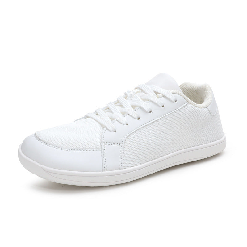 Herren nan urbaner City-Sneaker mit nahtlosem Mesh- und Kunstledermix, gedämpfter EVA-Sohle und gepolsterter Fersenstütze R&B