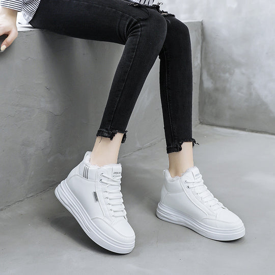 Damen Hohe Winter Sneakers mit dämpfendem Innenfutter R&B