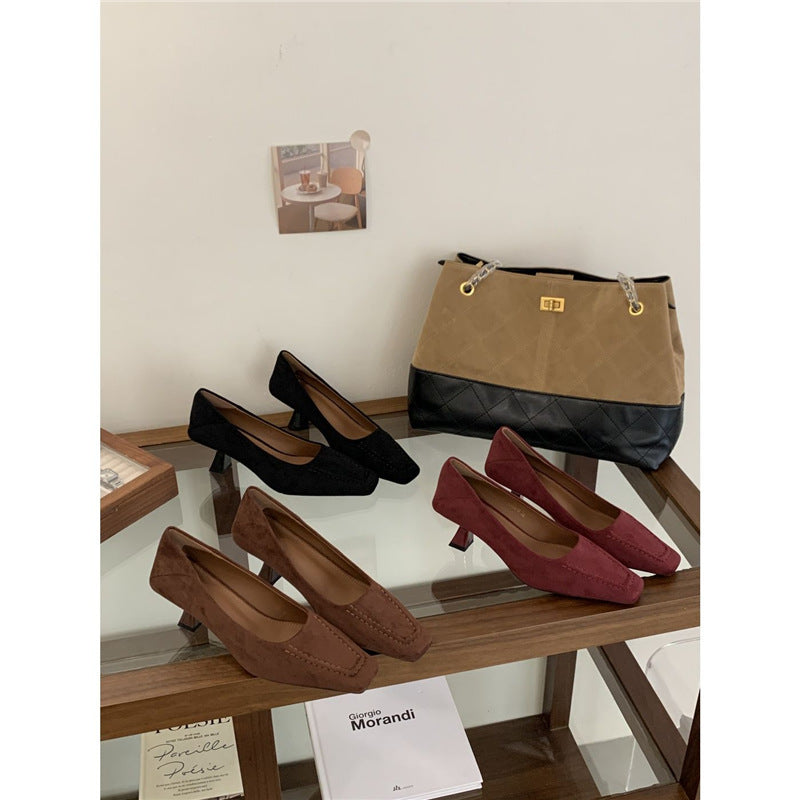 Damen modische Slingback-Pumps mit eleganter Kappe R&B