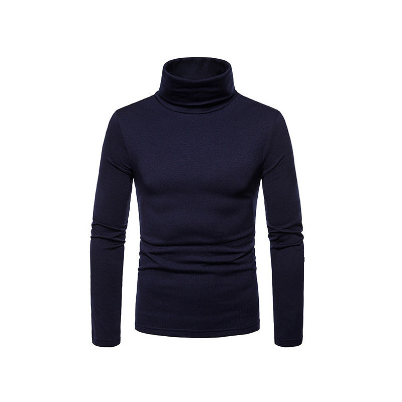 Herren Rollkragenpullover aus weichem Stretchmaterial R&B