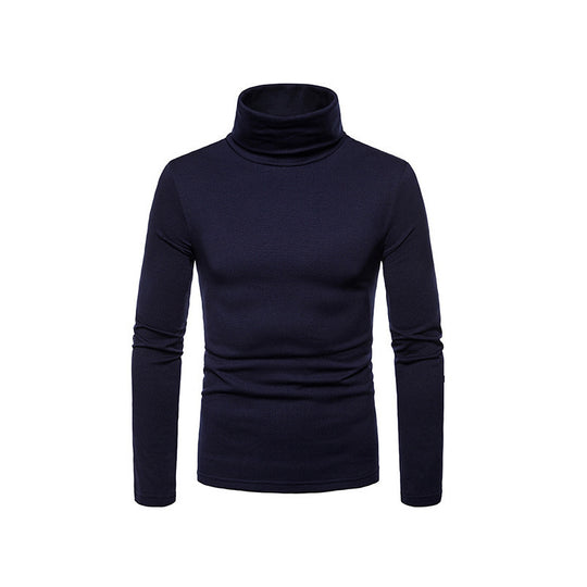 Herren Rollkragenpullover aus weichem Stretchmaterial R&B