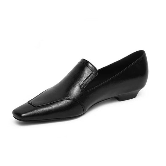 Damen edle Leder Loafers R&B