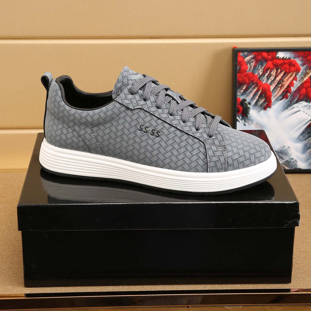 Damen Sneakers mit geflochtenem Obermaterial und rutschfester Sohle R&B