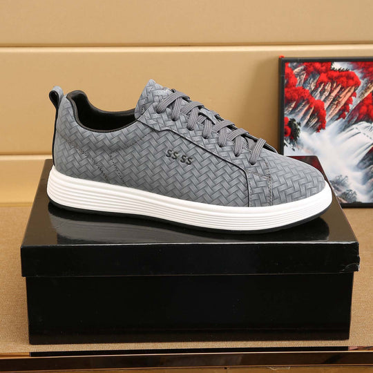 Damen Sneakers mit geflochtenem Obermaterial und rutschfester Sohle R&B