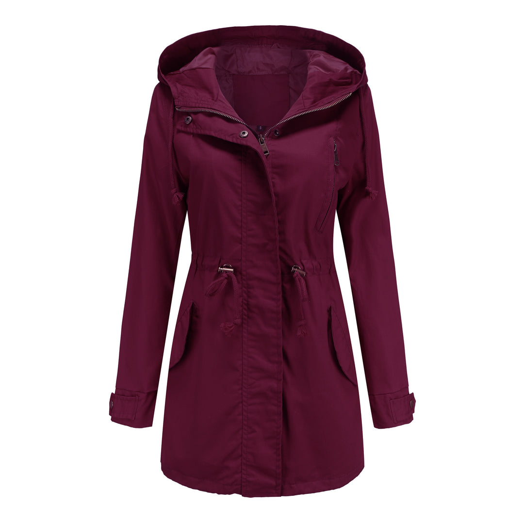 Damen Funktionsjacke mit verstellbarem Bund und Reißverschluss R&B