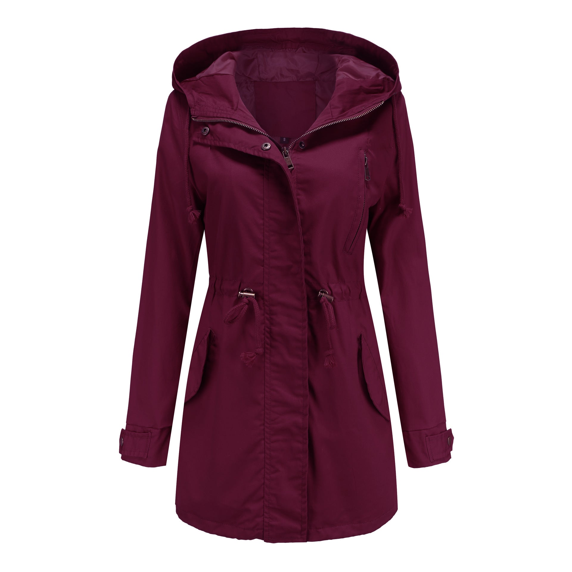 Damen Funktionsjacke mit verstellbarem Bund und Reißverschluss R&B