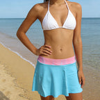 Damen Sportlicher Schwimmrock R&B