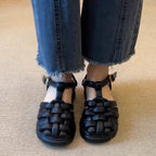Damen Komfortable Badesandalen im stilvollen Flecht-Design