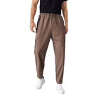 Herren lässige Freizeithose mit elastischem Bund und seitlichen Taschen